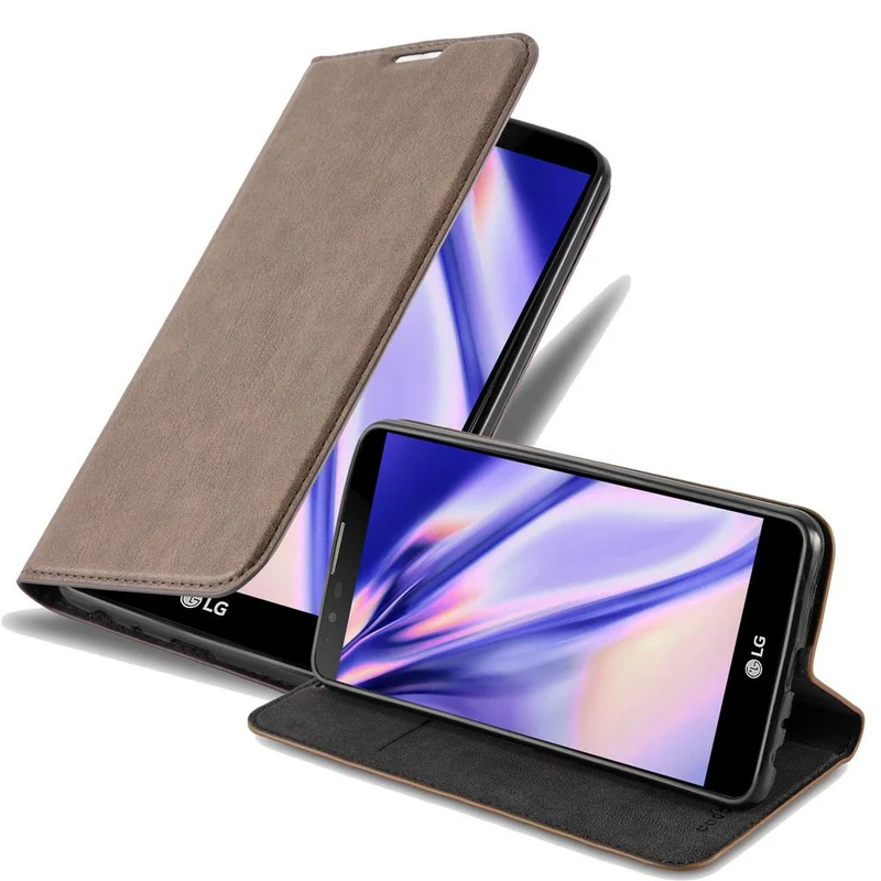 Cadorabo Hülle kompatibel mit LG STYLUS 2 Schutzhülle mit Magnetverschluss, Standfunktion und Kartenfach