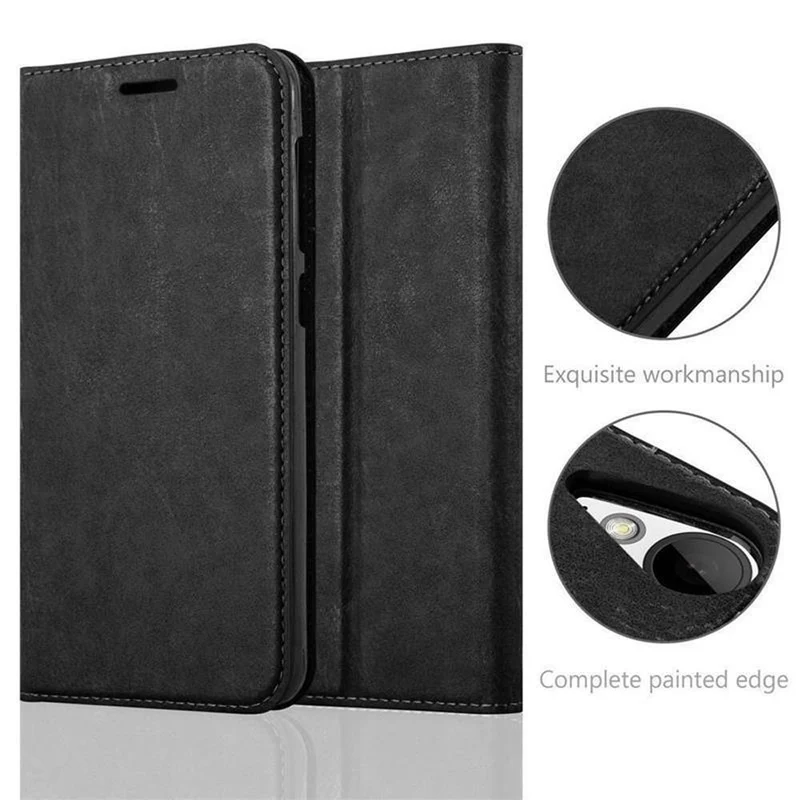 Cadorabo Hülle kompatibel mit HTC Desire 10 LIFESTYLE / Desire 825 Schutzhülle mit Magnetverschluss, Standfunktion und Kartenfach