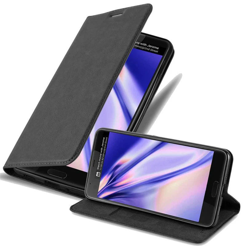 Cadorabo Hülle kompatibel mit HTC U ULTRA Schutzhülle mit Magnetverschluss, Standfunktion und Kartenfach