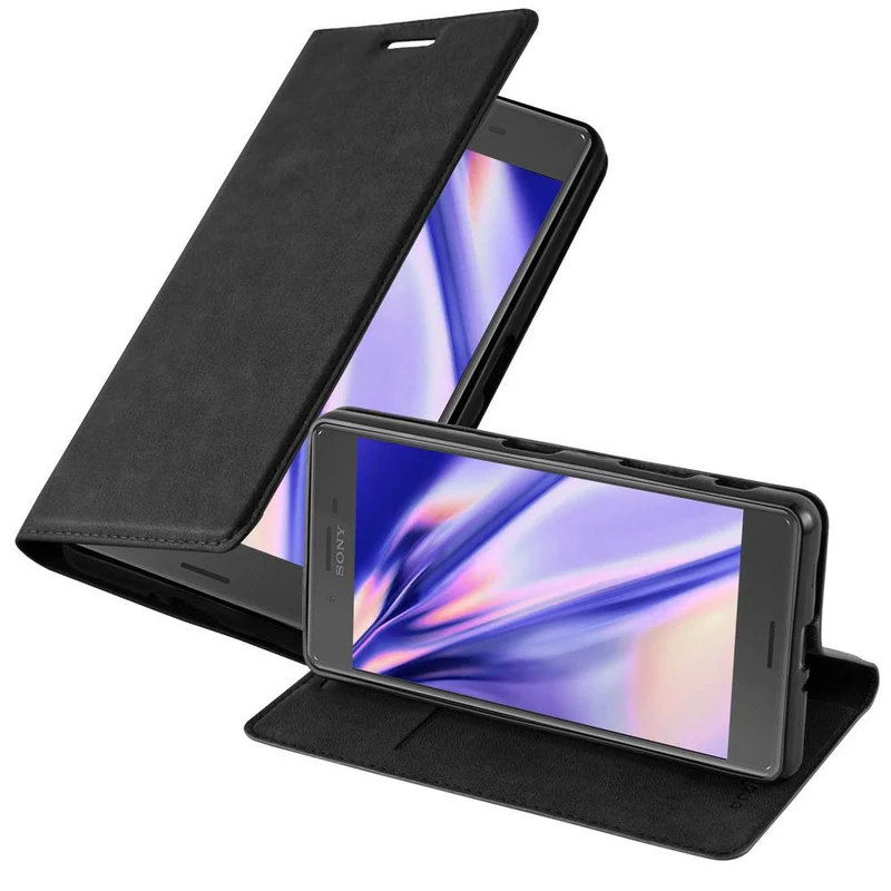 Cadorabo Hülle kompatibel mit Sony Xperia X PERFORMANCE Schutzhülle mit Magnetverschluss, Standfunktion und Kartenfach