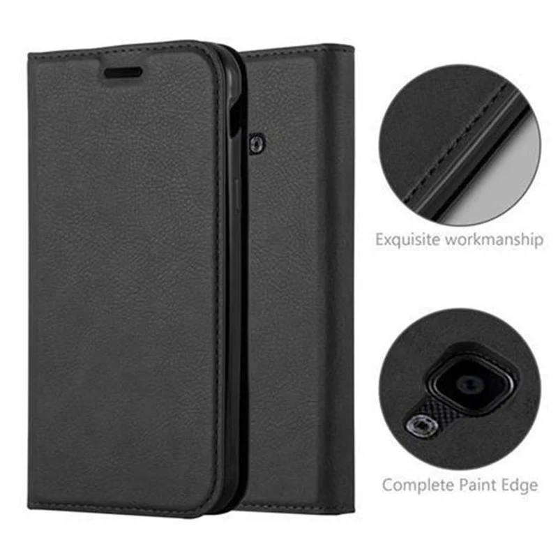 Cadorabo Hülle kompatibel mit Samsung Galaxy XCover 4 / XCover 4s Schutzhülle mit Magnetverschluss, Standfunktion und Kartenfach