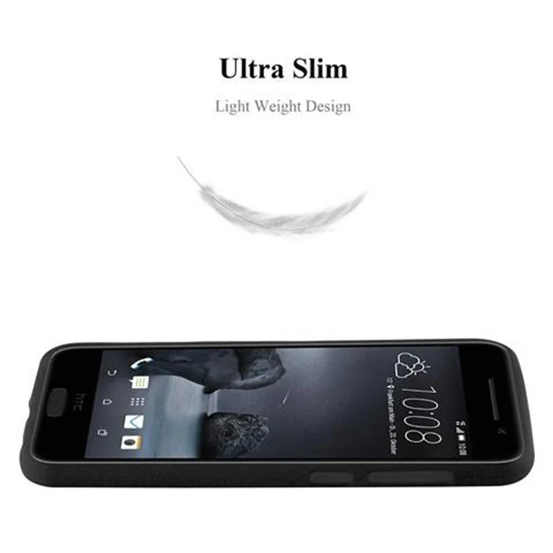 Cadorabo Hülle kompatibel mit HTC ONE A9 Schutzhülle aus flexiblem TPU Silikon