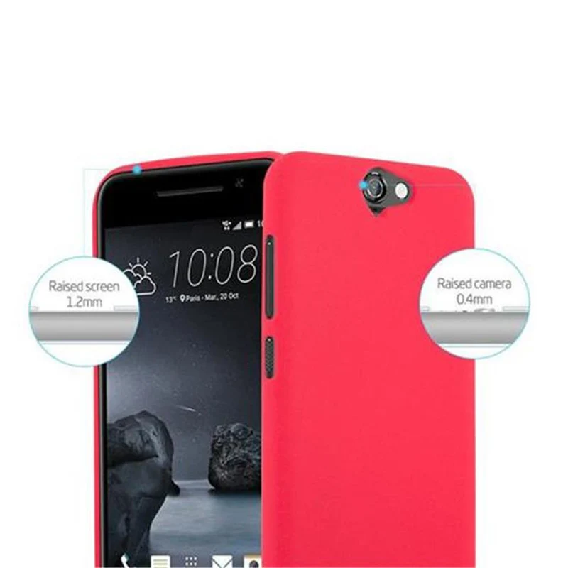 Cadorabo Hülle kompatibel mit HTC ONE A9 Schutzhülle aus flexiblem TPU Silikon
