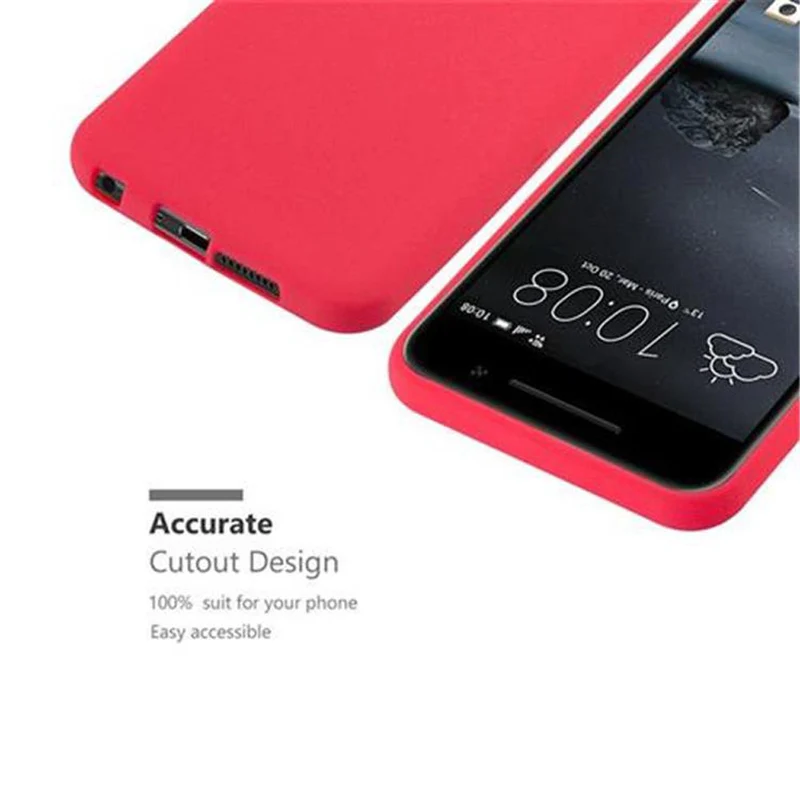 Cadorabo Hülle kompatibel mit HTC ONE A9 Schutzhülle aus flexiblem TPU Silikon