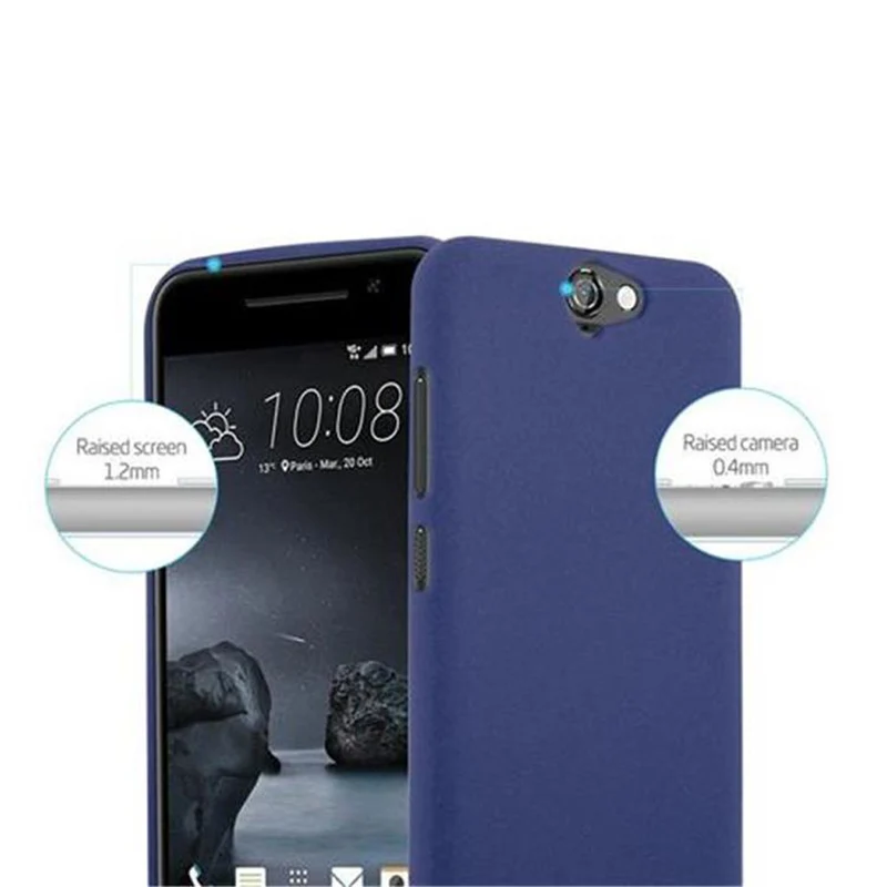 Cadorabo Hülle kompatibel mit HTC ONE A9 Schutzhülle aus flexiblem TPU Silikon