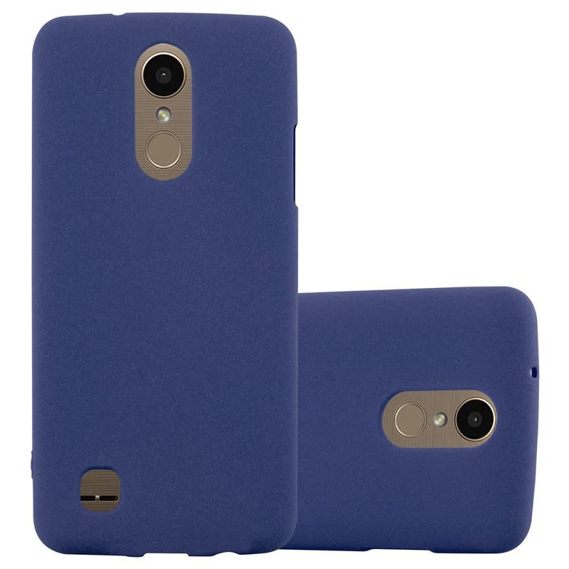 Cadorabo Hülle kompatibel mit LG K10 2017 Schutzhülle aus flexiblem TPU Silikon