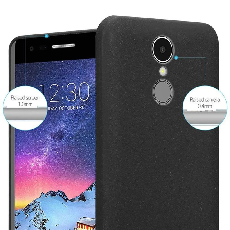 Cadorabo Hülle kompatibel mit LG K8 2017 Schutzhülle aus flexiblem TPU Silikon