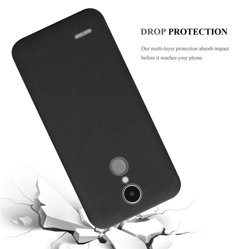 Cadorabo Hülle kompatibel mit LG K8 2017 Schutzhülle aus flexiblem TPU Silikon