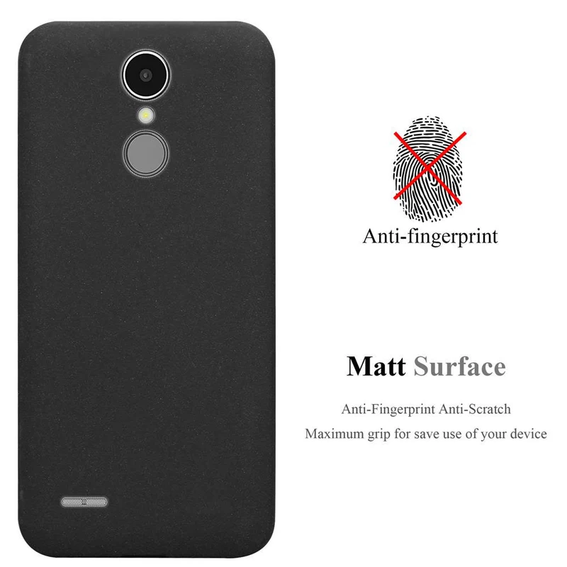 Cadorabo Hülle kompatibel mit LG K8 2017 Schutzhülle aus flexiblem TPU Silikon