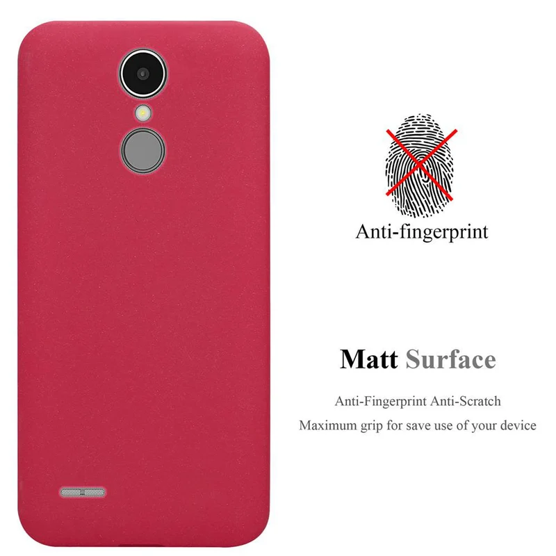 Cadorabo Hülle kompatibel mit LG K8 2017 Schutzhülle aus flexiblem TPU Silikon