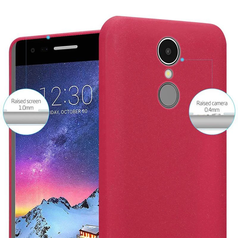 Cadorabo Hülle kompatibel mit LG K8 2017 Schutzhülle aus flexiblem TPU Silikon