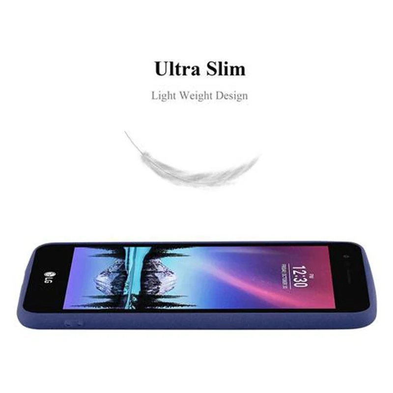 Cadorabo Hülle kompatibel mit LG K4 2017 Schutzhülle aus flexiblem TPU Silikon