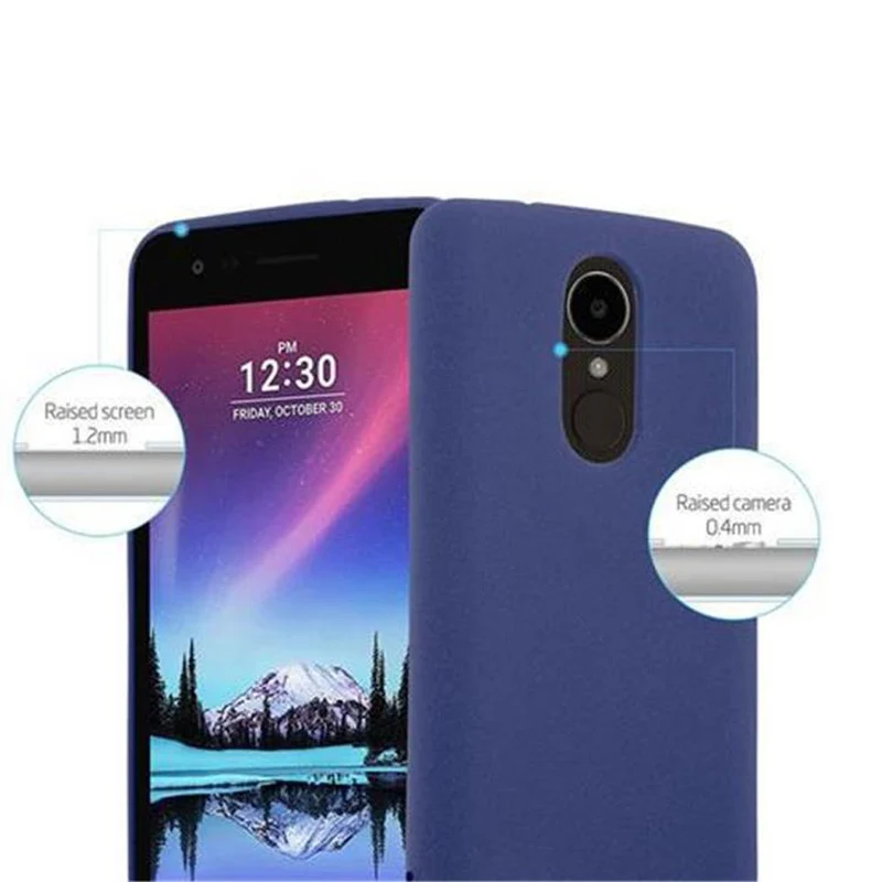 Cadorabo Hülle kompatibel mit LG K4 2017 Schutzhülle aus flexiblem TPU Silikon