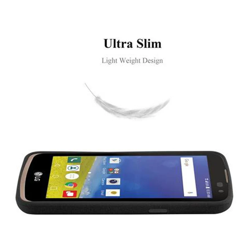 Cadorabo Hülle kompatibel mit LG K4 2016 Schutzhülle aus flexiblem TPU Silikon