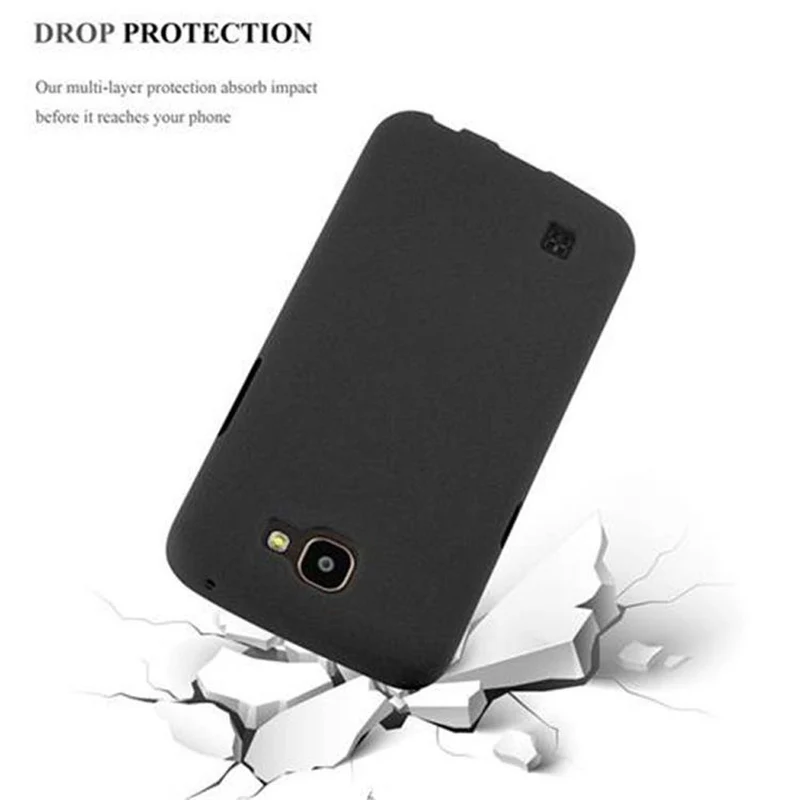 Cadorabo Hülle kompatibel mit LG K4 2016 Schutzhülle aus flexiblem TPU Silikon