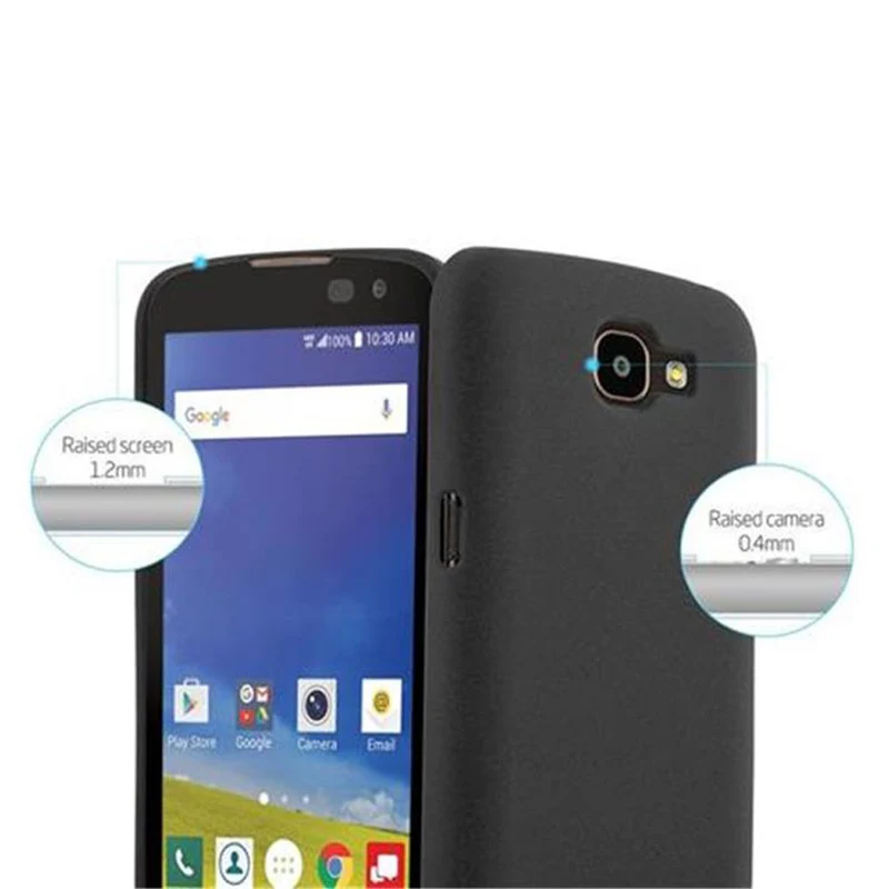 Cadorabo Hülle kompatibel mit LG K4 2016 Schutzhülle aus flexiblem TPU Silikon