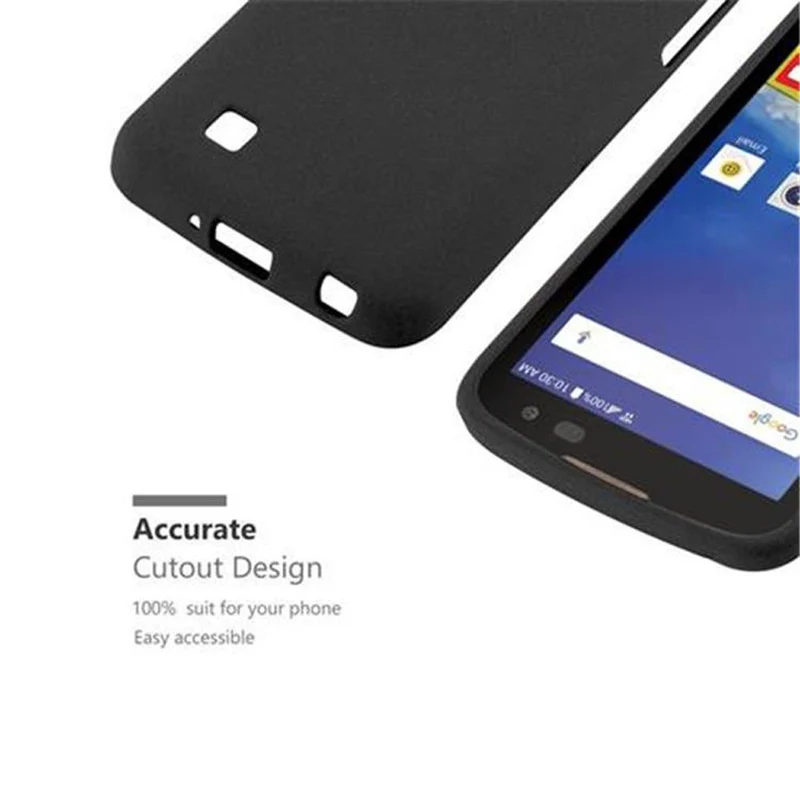 Cadorabo Hülle kompatibel mit LG K4 2016 Schutzhülle aus flexiblem TPU Silikon