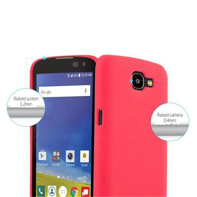 Cadorabo Hülle kompatibel mit LG K4 2016 Schutzhülle aus flexiblem TPU Silikon