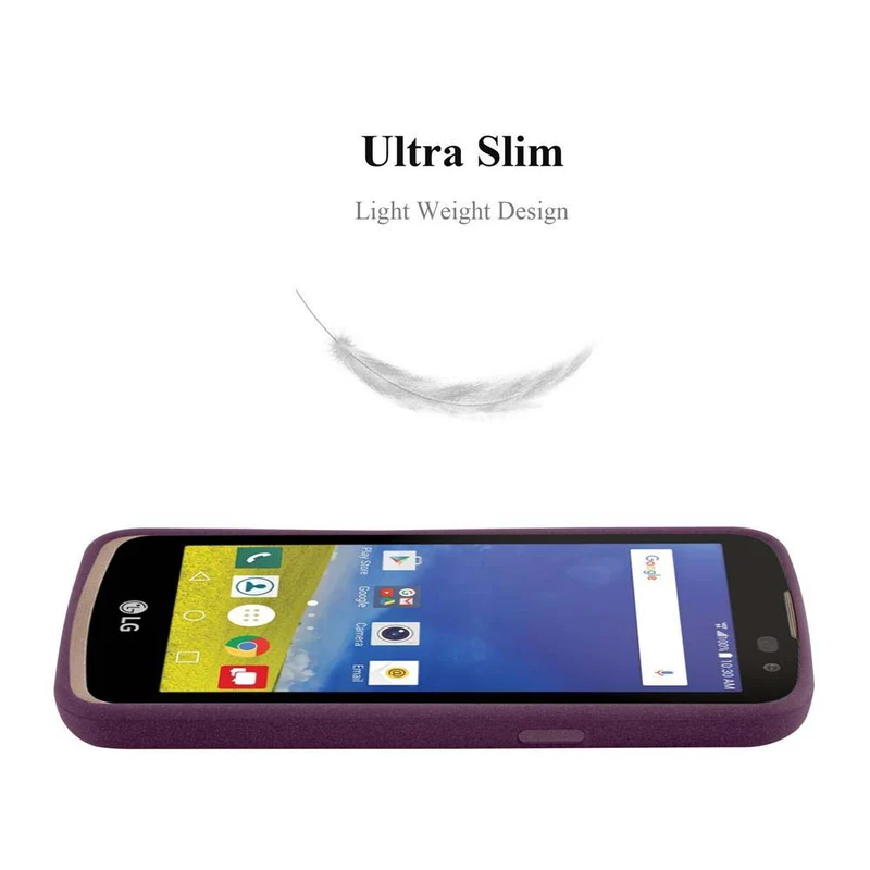 Cadorabo Hülle kompatibel mit LG K4 2016 Schutzhülle aus flexiblem TPU Silikon