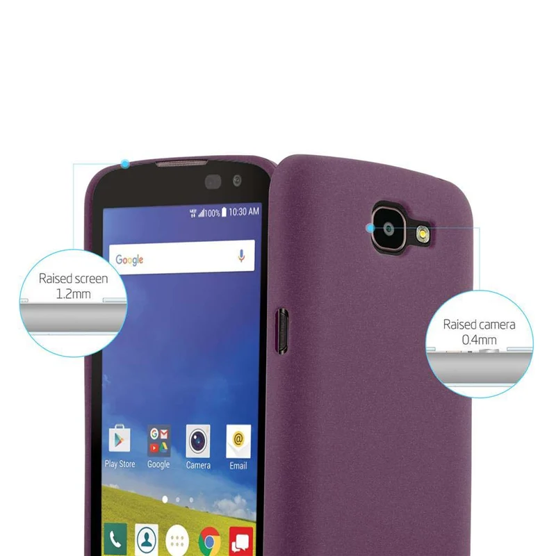 Cadorabo Hülle kompatibel mit LG K4 2016 Schutzhülle aus flexiblem TPU Silikon