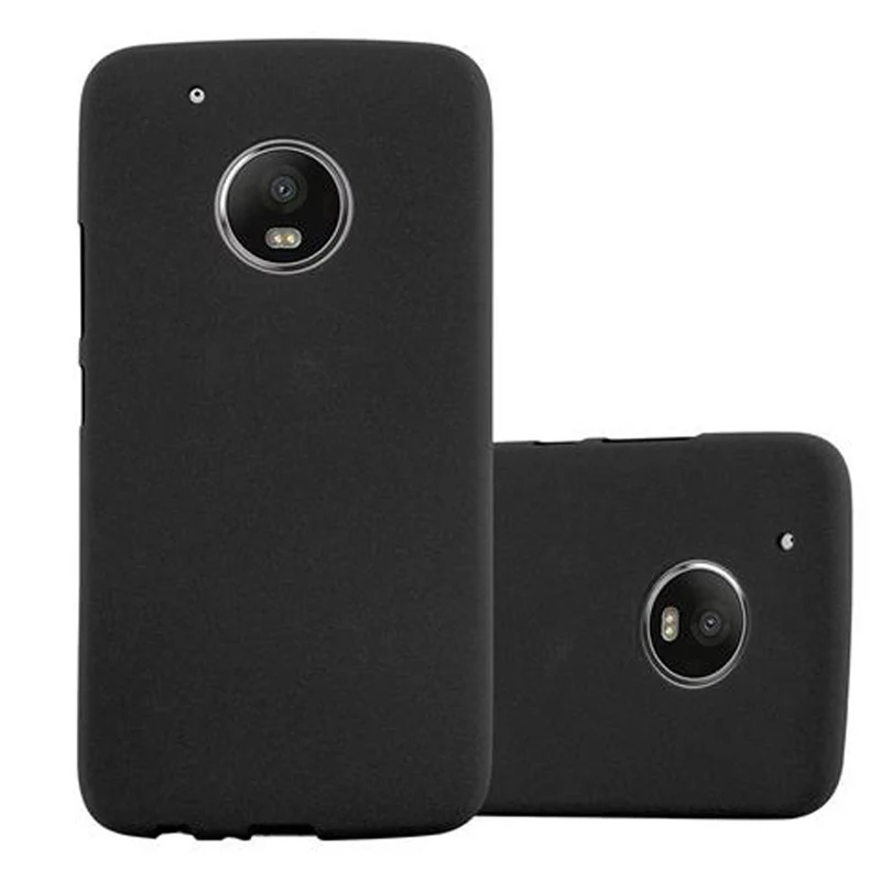 Cadorabo Hülle kompatibel mit Motorola MOTO G5 PLUS Schutzhülle aus flexiblem TPU Silikon