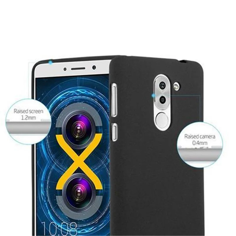 Cadorabo Hülle kompatibel mit Huawei MATE 9 LITE / GR5 2017 / Honor 6X Schutzhülle aus flexiblem TPU Silikon