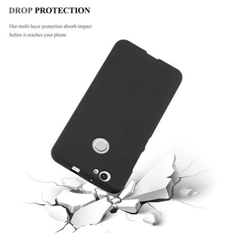 Cadorabo Hülle kompatibel mit Huawei NOVA Schutzhülle aus flexiblem TPU Silikon