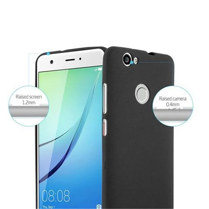 Cadorabo Hülle kompatibel mit Huawei NOVA Schutzhülle aus flexiblem TPU Silikon