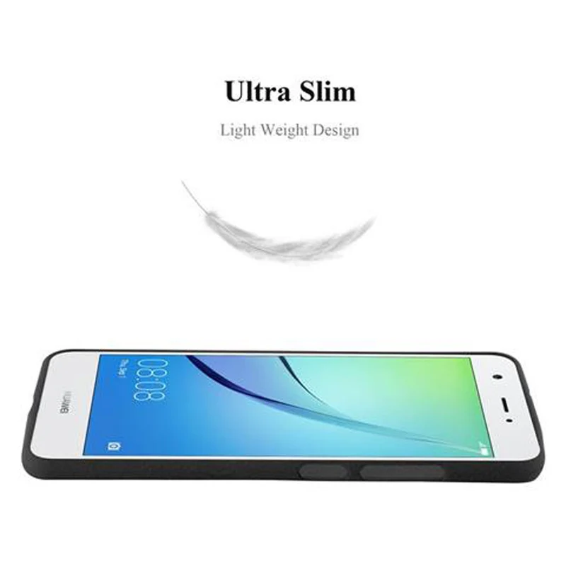 Cadorabo Hülle kompatibel mit Huawei NOVA Schutzhülle aus flexiblem TPU Silikon