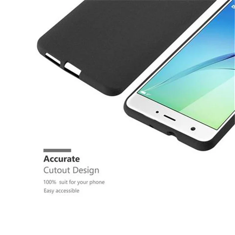 Cadorabo Hülle kompatibel mit Huawei NOVA Schutzhülle aus flexiblem TPU Silikon