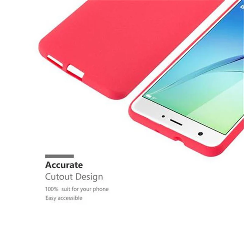 Cadorabo Hülle kompatibel mit Huawei NOVA Schutzhülle aus flexiblem TPU Silikon