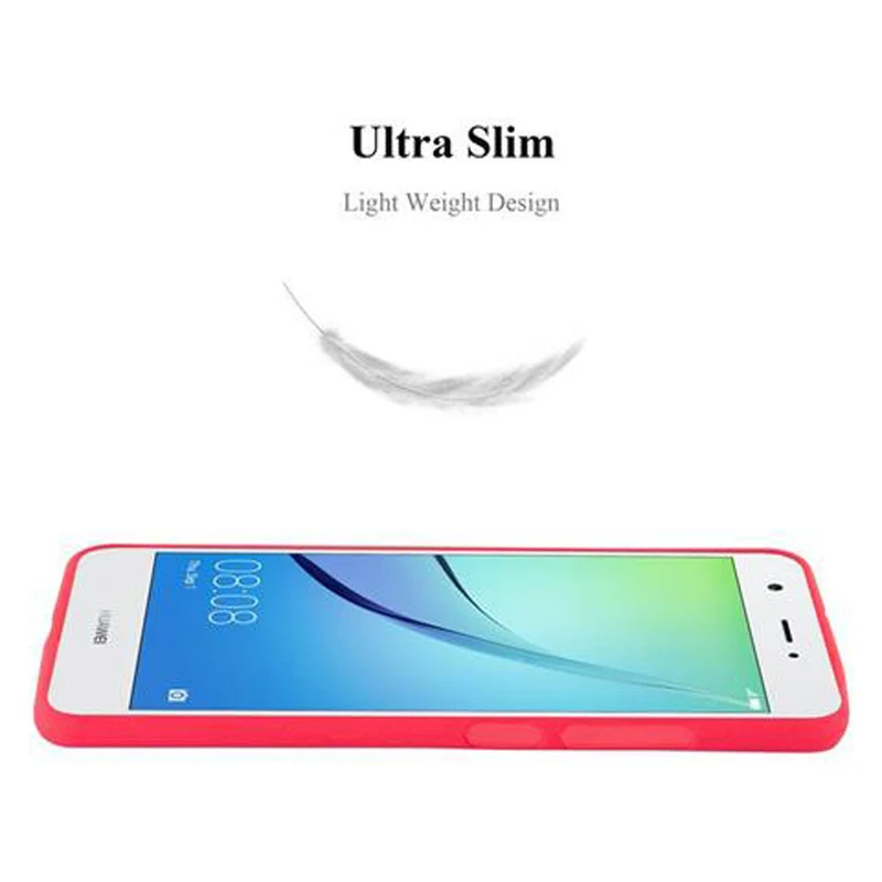Cadorabo Hülle kompatibel mit Huawei NOVA Schutzhülle aus flexiblem TPU Silikon