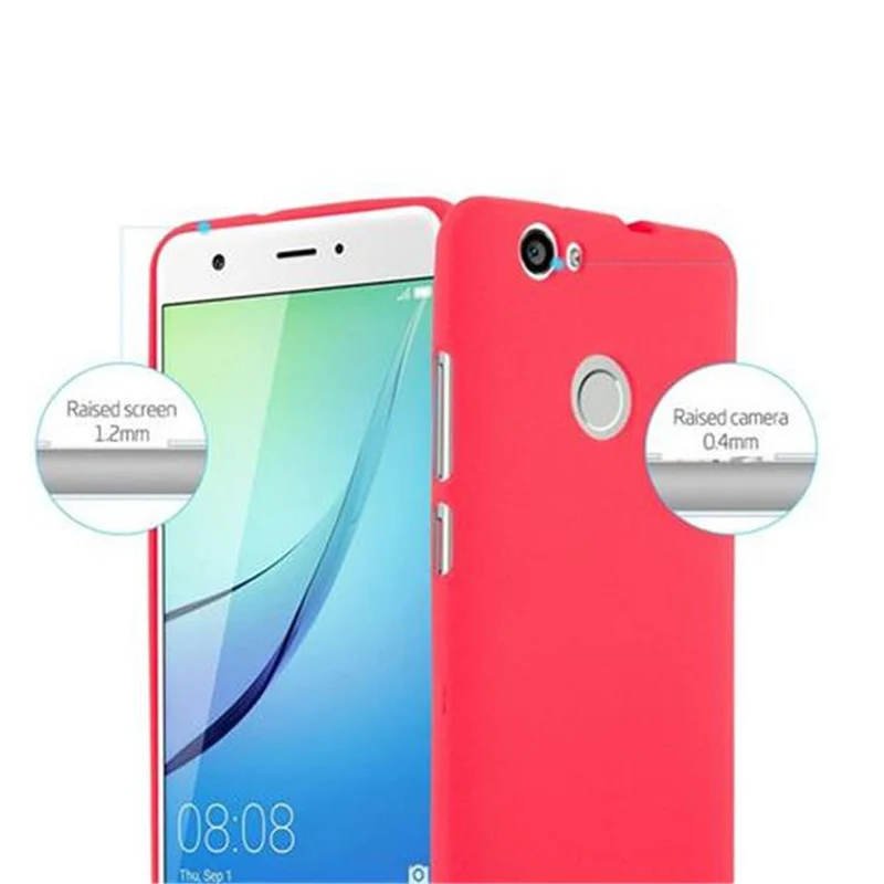Cadorabo Hülle kompatibel mit Huawei NOVA Schutzhülle aus flexiblem TPU Silikon