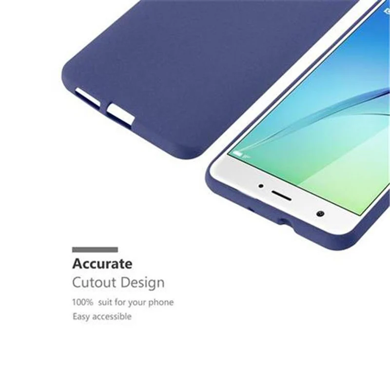 Cadorabo Hülle kompatibel mit Huawei NOVA Schutzhülle aus flexiblem TPU Silikon