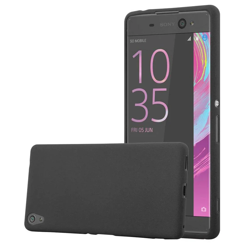 Cadorabo Hülle kompatibel mit Sony Xperia XA ULTRA Schutzhülle aus flexiblem TPU Silikon
