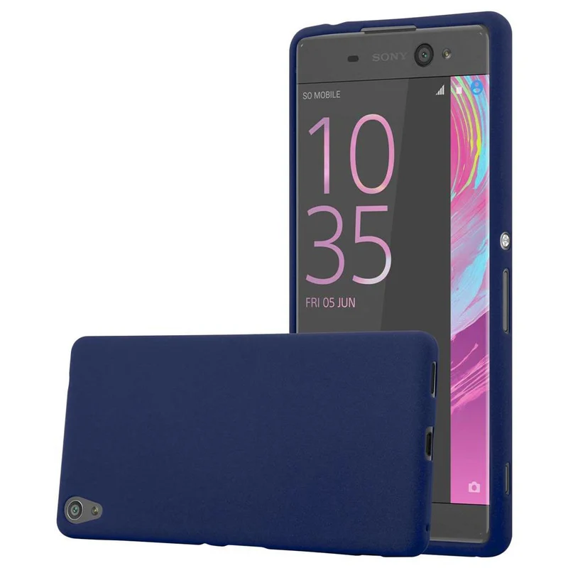 Cadorabo Hülle kompatibel mit Sony Xperia XA ULTRA Schutzhülle aus flexiblem TPU Silikon