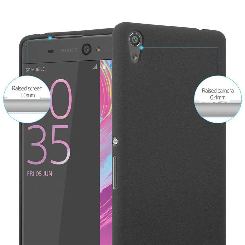 Cadorabo Hülle kompatibel mit Sony Xperia XA ULTRA Schutzhülle aus flexiblem TPU Silikon
