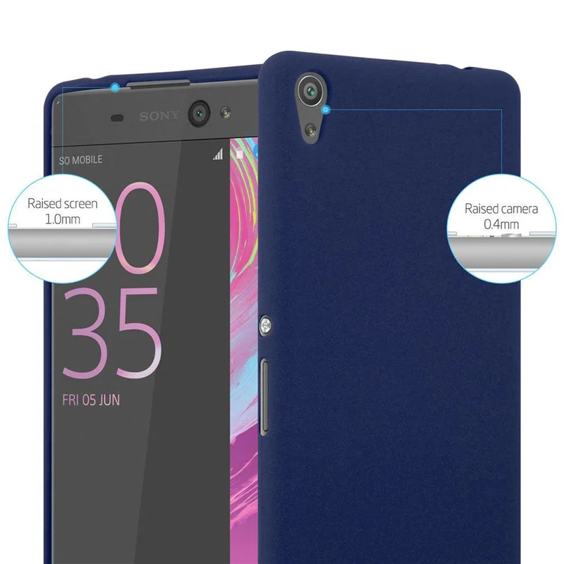 Cadorabo Hülle kompatibel mit Sony Xperia XA ULTRA Schutzhülle aus flexiblem TPU Silikon