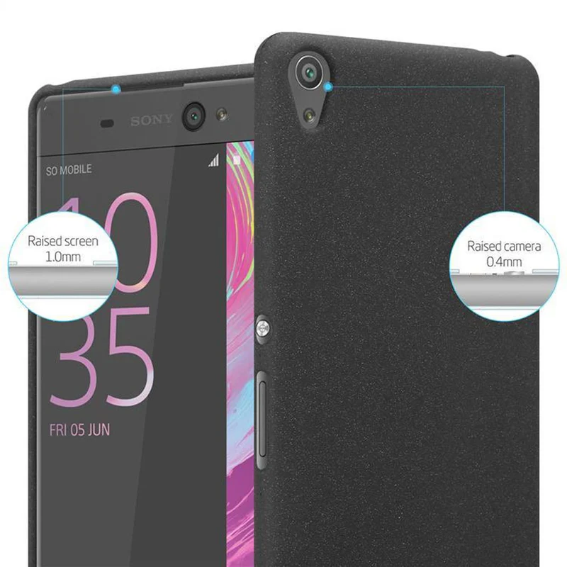 Cadorabo Hülle kompatibel mit Sony Xperia XA Schutzhülle aus flexiblem TPU Silikon