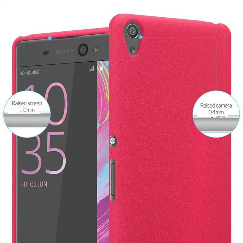 Cadorabo Hülle kompatibel mit Sony Xperia XA Schutzhülle aus flexiblem TPU Silikon