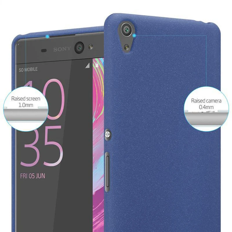 Cadorabo Hülle kompatibel mit Sony Xperia XA Schutzhülle aus flexiblem TPU Silikon