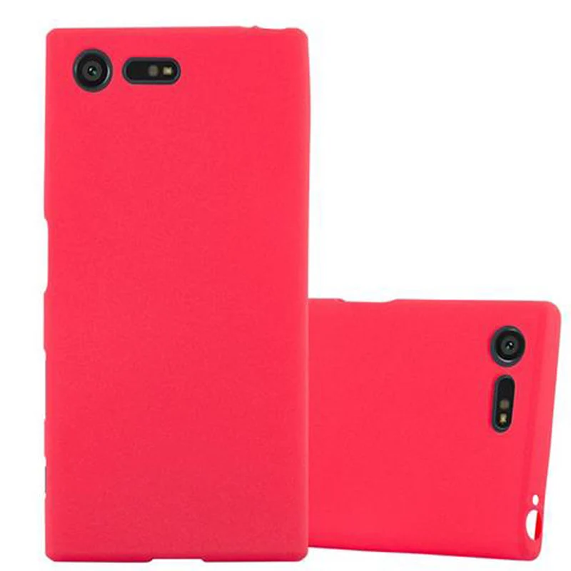 Cadorabo Hülle kompatibel mit Sony Xperia X COMPACT Schutzhülle aus flexiblem TPU Silikon