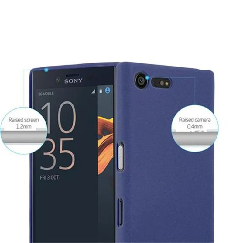 Cadorabo Hülle kompatibel mit Sony Xperia X COMPACT Schutzhülle aus flexiblem TPU Silikon