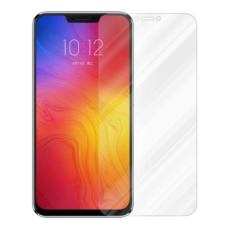Cadorabo Panzer Folie kompatibel mit Lenovo Z5 - Schutzfolie Gehärtetes (Tempered) Display-Schutzglas in 9H Härte mit 3D Touch Kompatibilität
