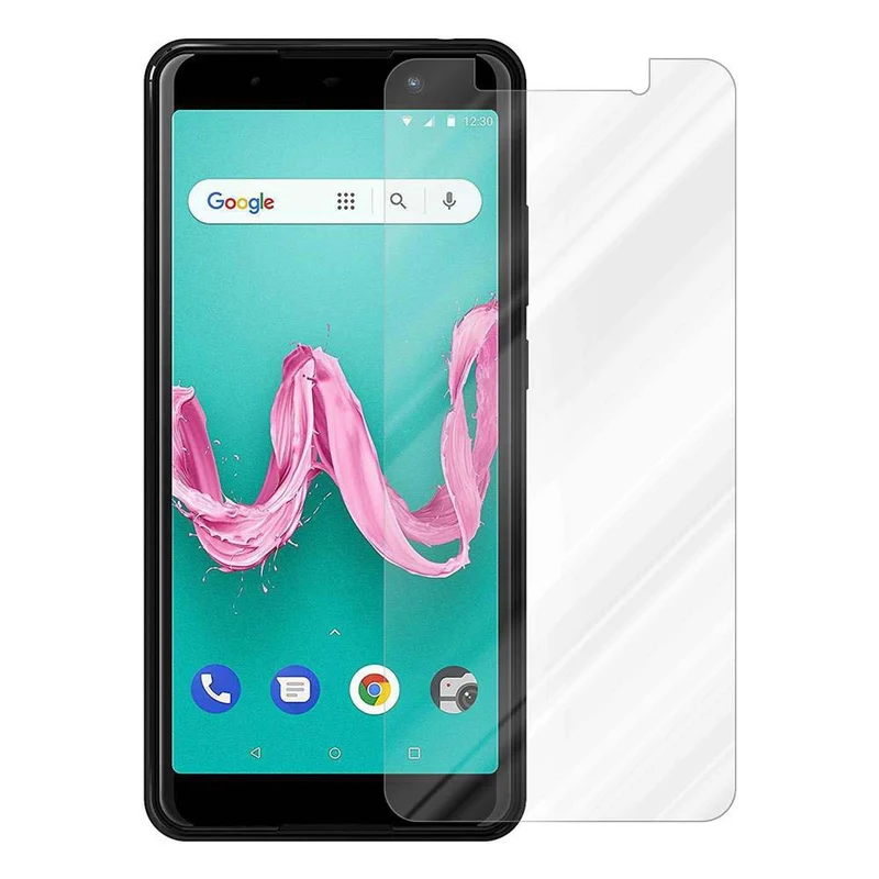 Cadorabo Panzer Folie kompatibel mit WIKO LENNY 5 - Schutzfolie Gehärtetes (Tempered) Display-Schutzglas in 9H Härte mit 3D Touch Kompatibilität