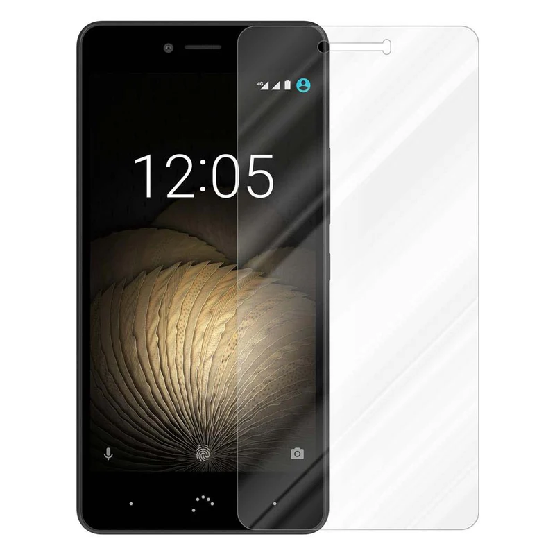 Cadorabo Panzer Folie kompatibel mit BQ Aquaris U PLUS - Schutzfolie Gehärtetes (Tempered) Display-Schutzglas in 9H Härte mit 3D Touch Kompatibilität