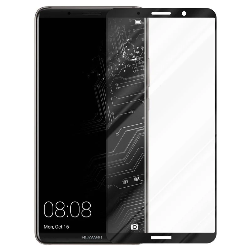 Cadorabo Vollbild Panzer Folie kompatibel mit Huawei MATE 10 PRO - Schutzfolie Gehärtetes (Tempered) Display-Schutzglas in 9H Härte mit 3D Touch