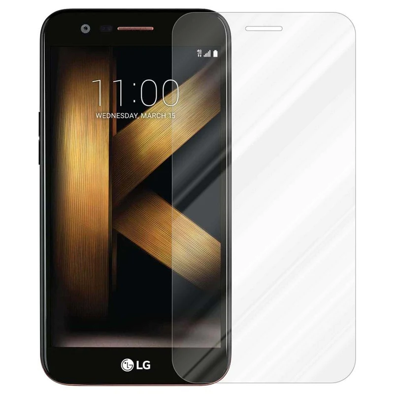 Cadorabo Panzer Folie kompatibel mit LG K20 - Schutzfolie Gehärtetes (Tempered) Display-Schutzglas in 9H Härte mit 3D Touch Kompatibilität