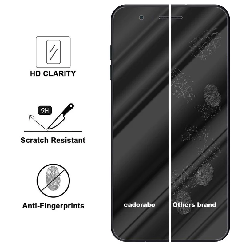 Cadorabo Panzer Folie kompatibel mit LG K8 2018 / K9 2018 - Schutzfolie Gehärtetes (Tempered) Display-Schutzglas in 9H Härte mit 3D Touch Kompatibilität