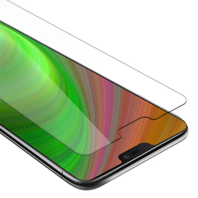 Cadorabo Panzer Folie kompatibel mit OnePlus 6 - Schutzfolie Gehärtetes (Tempered) Display-Schutzglas in 9H Härte mit 3D Touch Kompatibilität